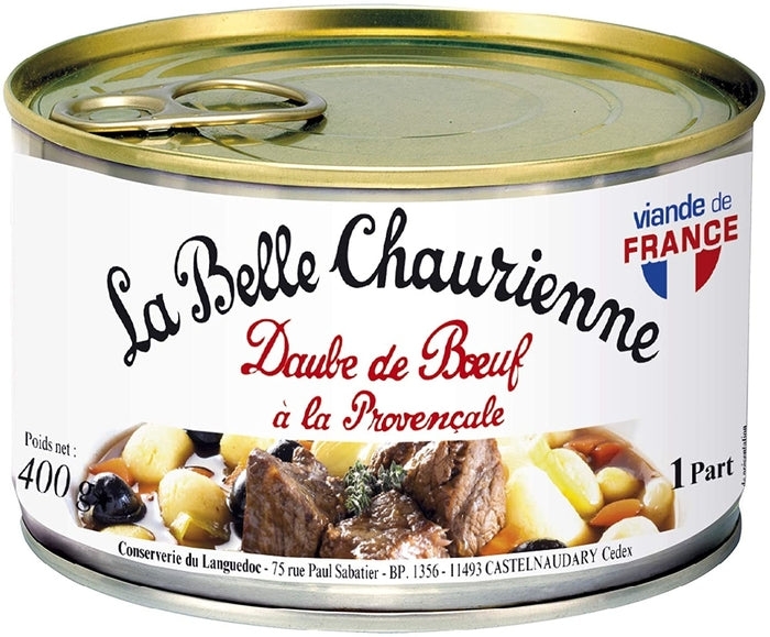 La Belle Chaurienne, beef stew Provençale 400 g – Chanteroy – Le Vacherin Deli