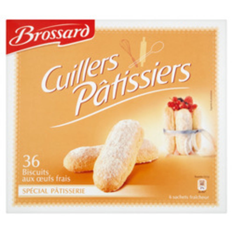 biscuit for charlotte cakeBiscuits cuillers pâtissiers x36 – Sponge fingers biscuits for Charlotte cake – Brossard 300g – Chanteroy – Le Vacherin Deli