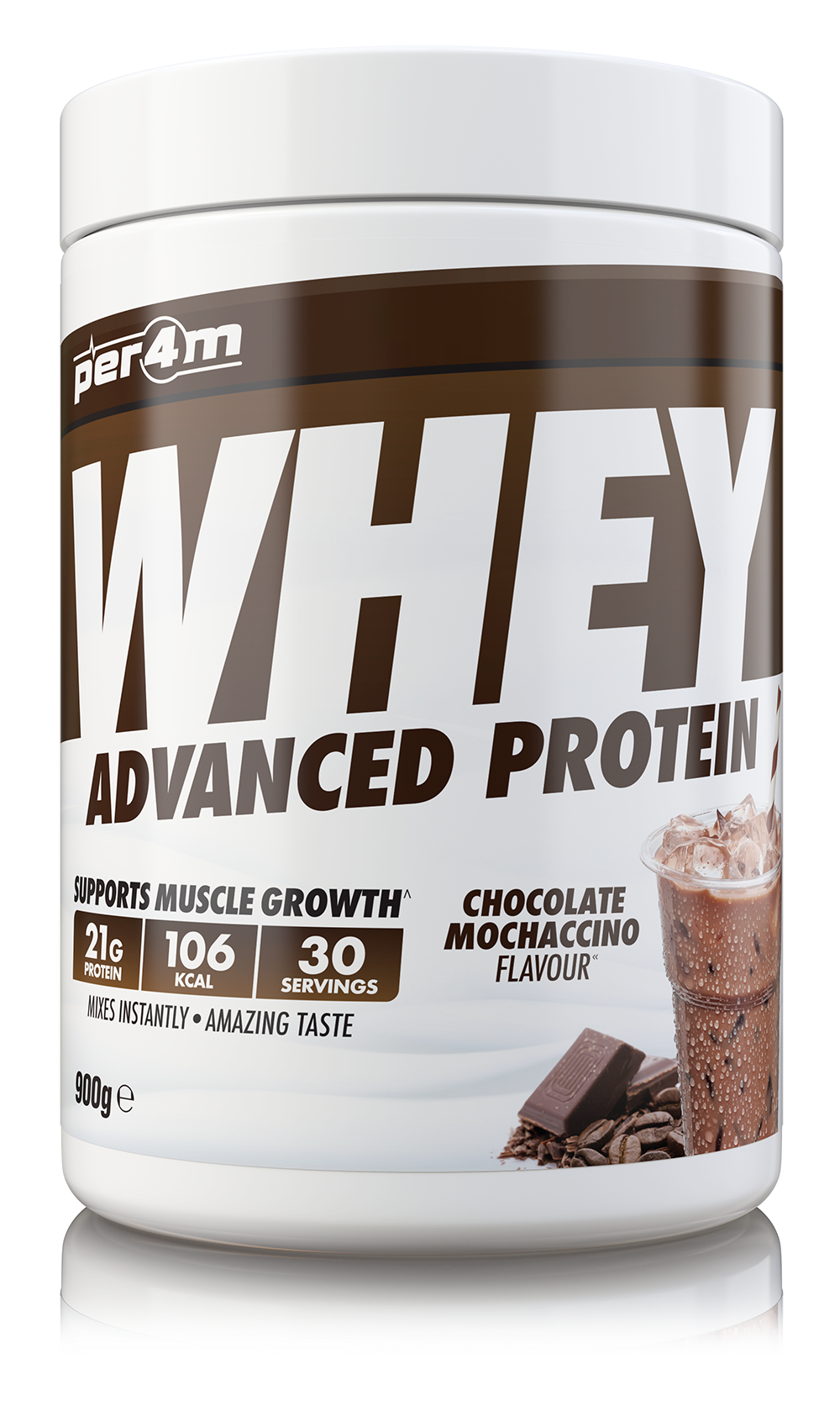 Per4m Whey Protein 30 Servings – Chocolate Mochaccino – Load Up Supplements
