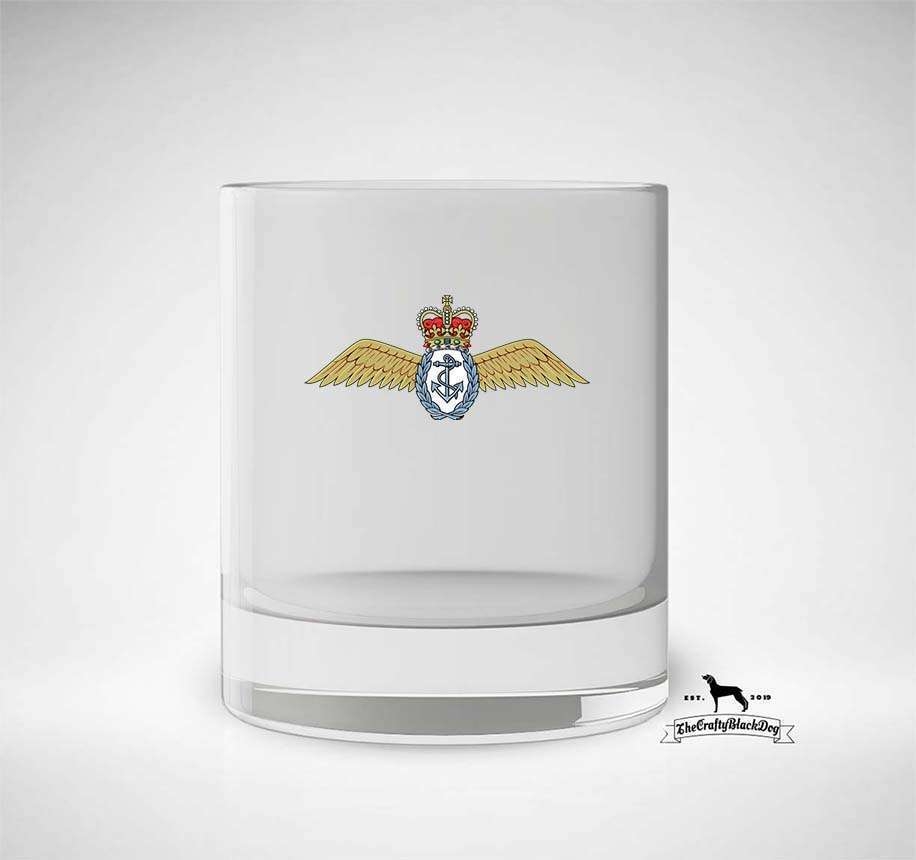 Fleet Air Arm – Tumbler – Set Of 4 – Fleet Air Arm Wings – Crafty Black Dog