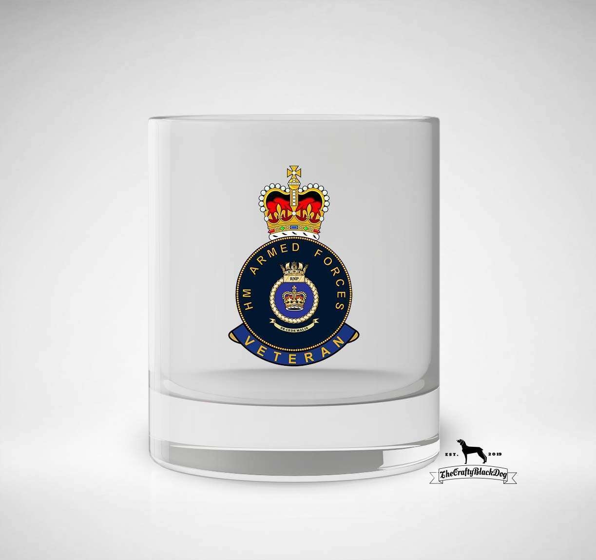 Royal Navy Police – Veteran – Tumbler – Pair – Crafty Black Dog