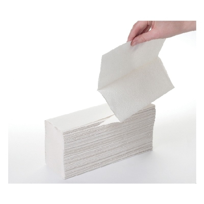 Luxury White C-fold Hand Towels 2Ply 2400 Sheets – Tiacare