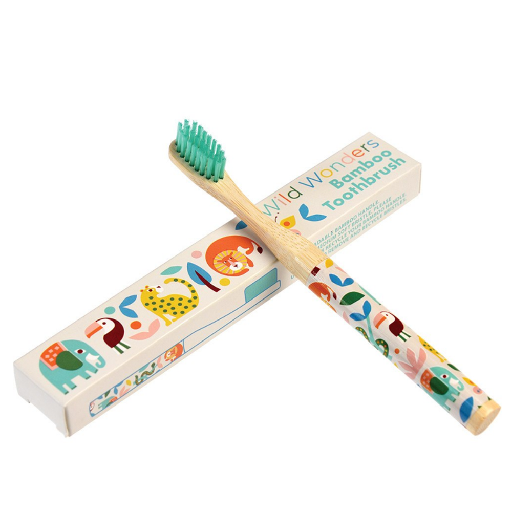 Wild Wonders Bamboo Toothbrush (Gives 1 meal)