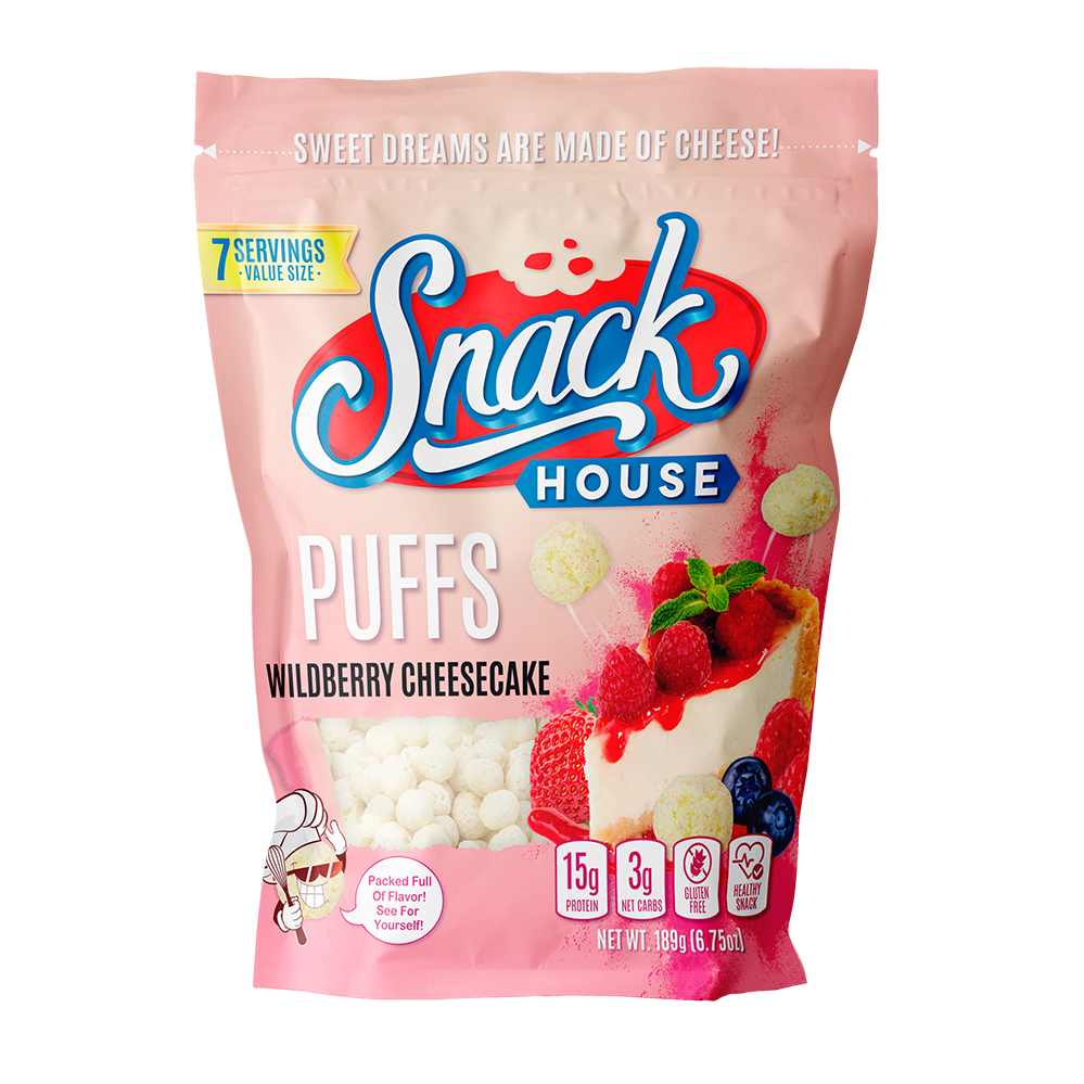 Snackhouse Wildberry Cheesecake (7 servings) – Protein Bar – Professional Supplements & Protein From A-list Nutrition