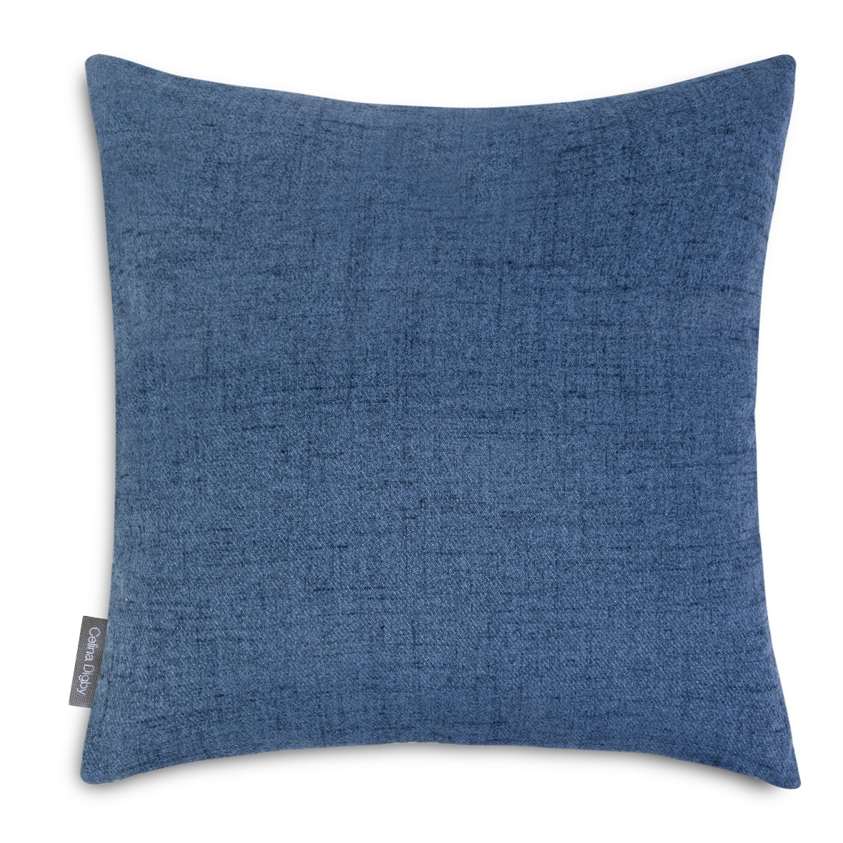Celina Digby Luxury Wool Effect Cushion – Denim Blue (Available in 2 Sizes) Standard (45x45cm) Hollow Fibre Filling