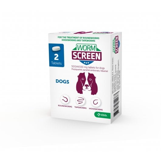 Wormscreen Dog 2 x Tablets from 2weeks old up to 2Kg – Fur2Feather Pet Supplies