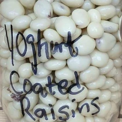 Food Refill – Dried Fruit and Nuts Yoghurt Coated Raisins 50G – By The Cleaning Cabinet