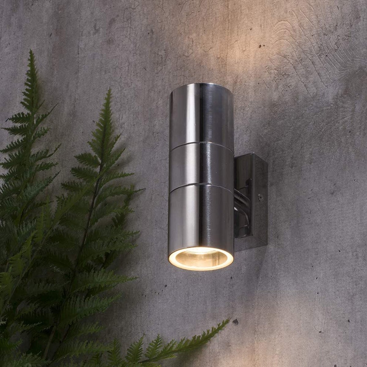 Double Wall Light Spotlight – Choice Of Finishes Polished Stainless Steel – CGC Retail Outlet