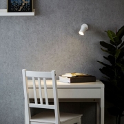 Stainless Steel Adjustable Outdoor Wall Spotlight – Choice Of Colours White – By CGC Interiors