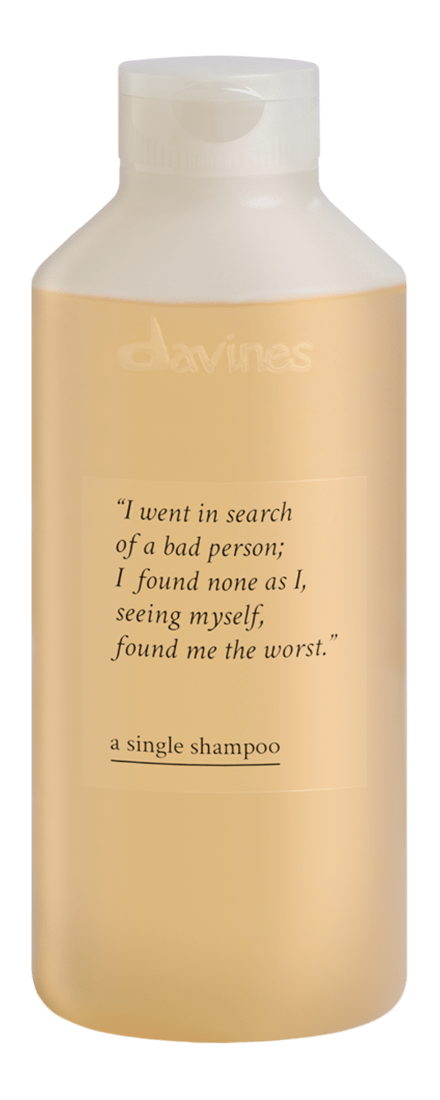 a single shampoo