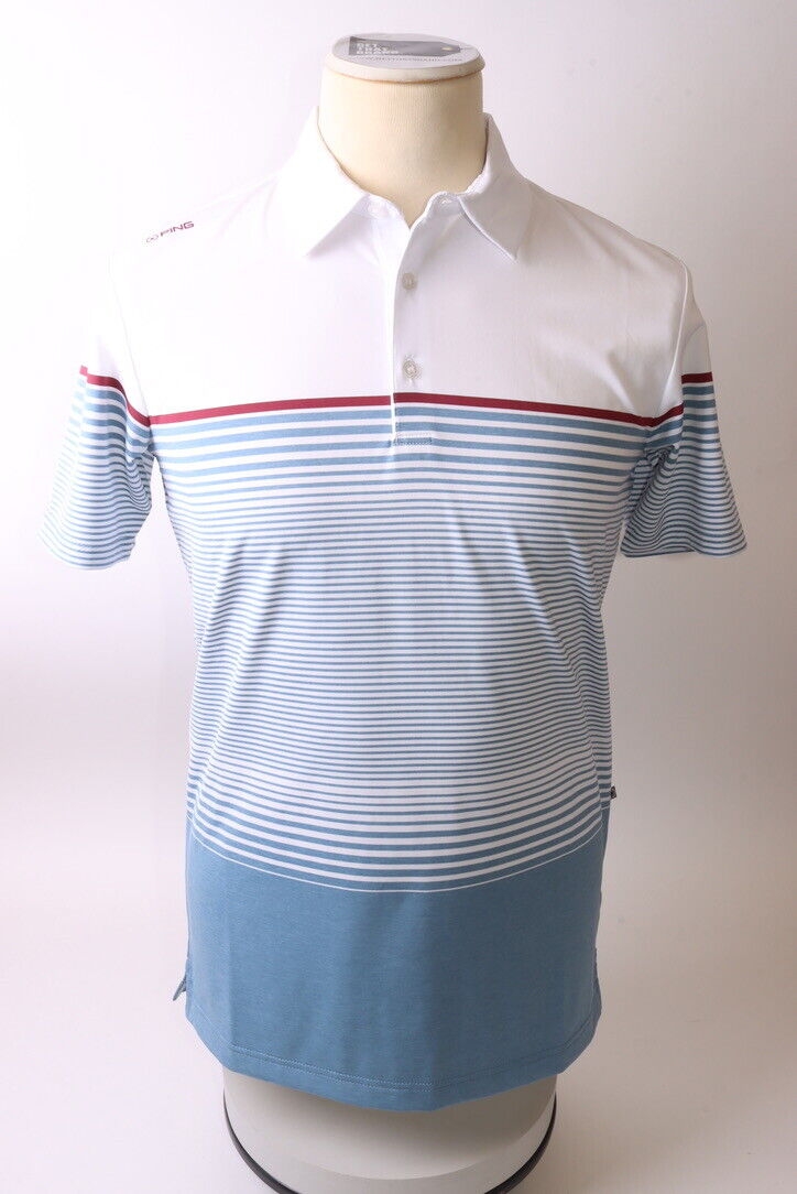 Ping Men’s Ronan Sensor Cool Polo Shirt – White – XL – Get That Brand
