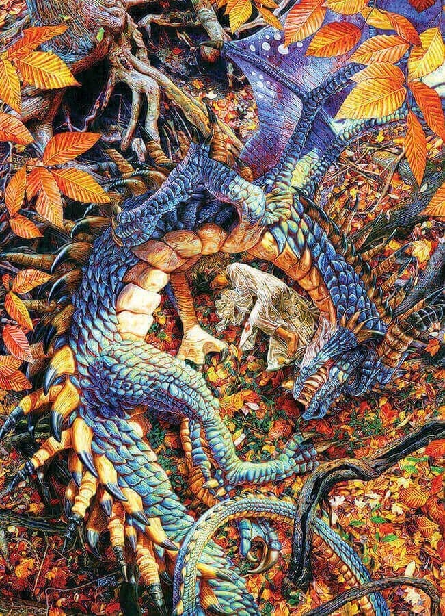 Jigsaw Puzzle Abby’s Dragon – 1000 Pieces – Cobble Hill – The Yorkshire Jigsaw Store