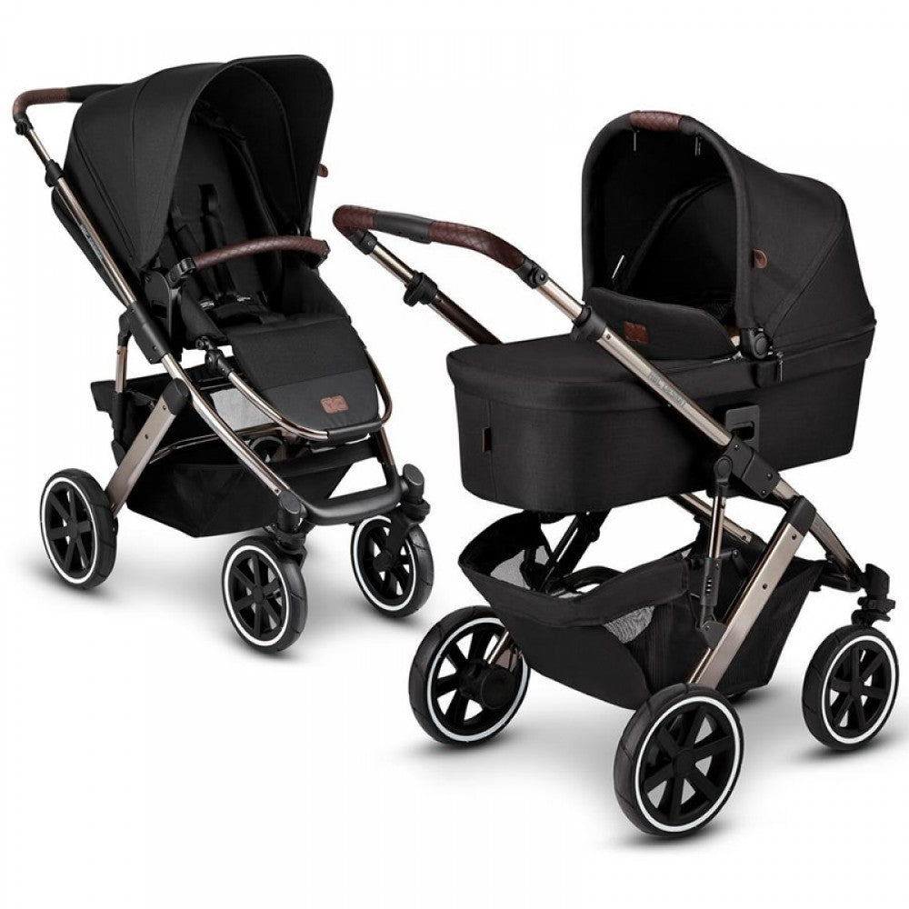 ABC Design Salsa 4 Diamond Edition Pram- Dolphin Universal Car Seat Adaptors – For Your Baby