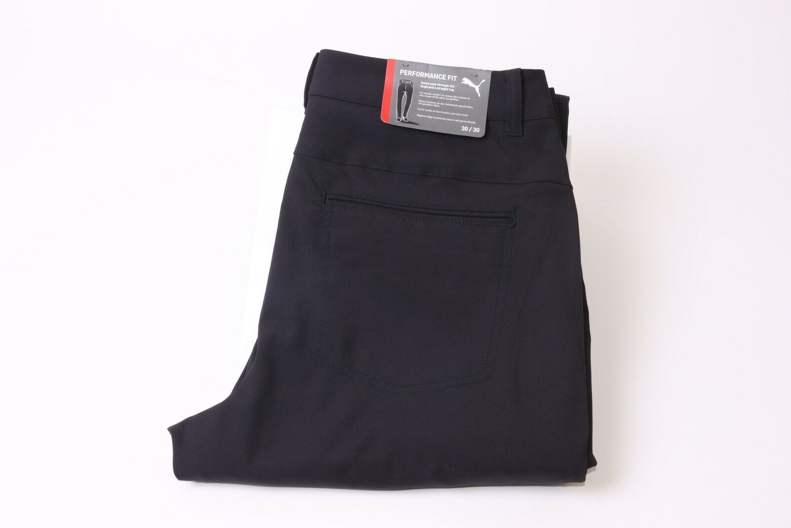 Puma Men’s Jackpot 5 Pocket Pant/Trouser – Black – 30/30 – Get That Brand