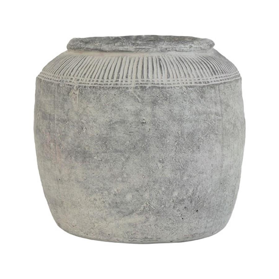 Cement Flower Pot – HK Living – Folk Interiors