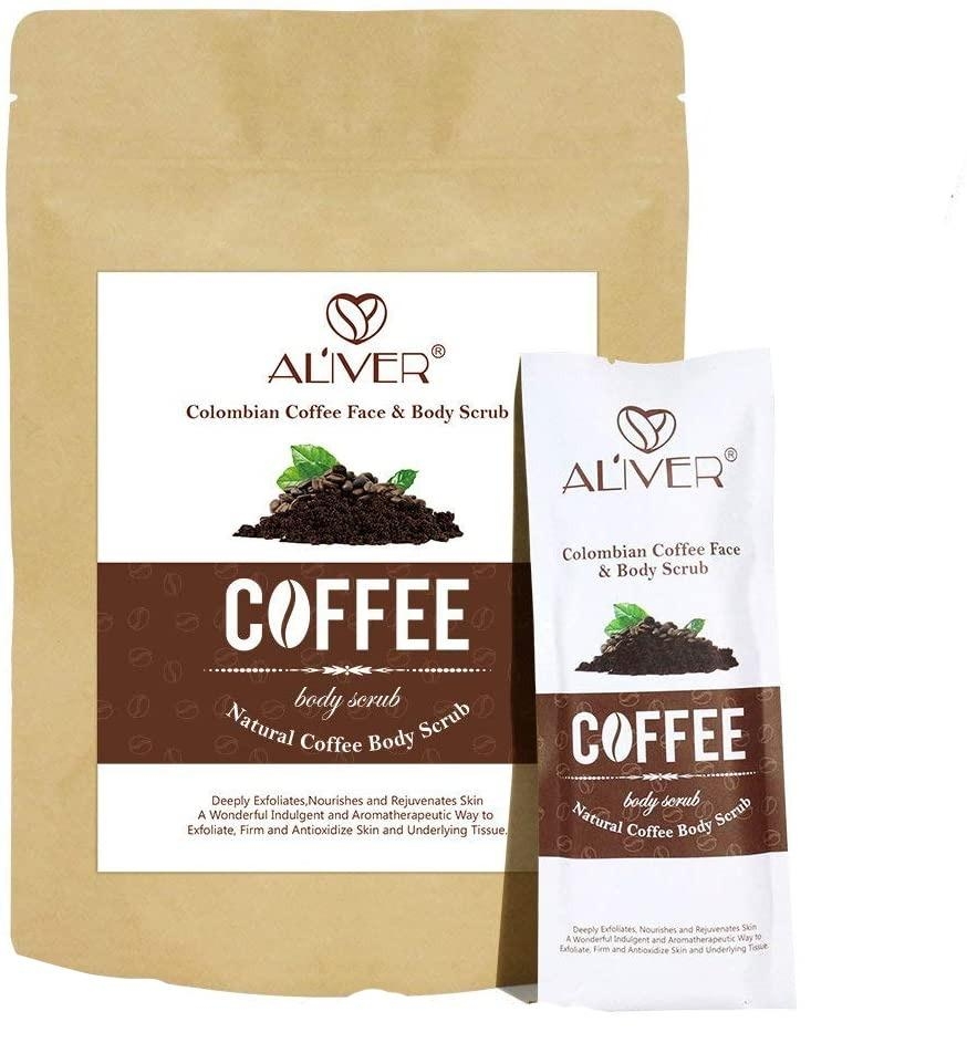 Aliver Face and Body Coffee Scrub – Aliver Cosmetics