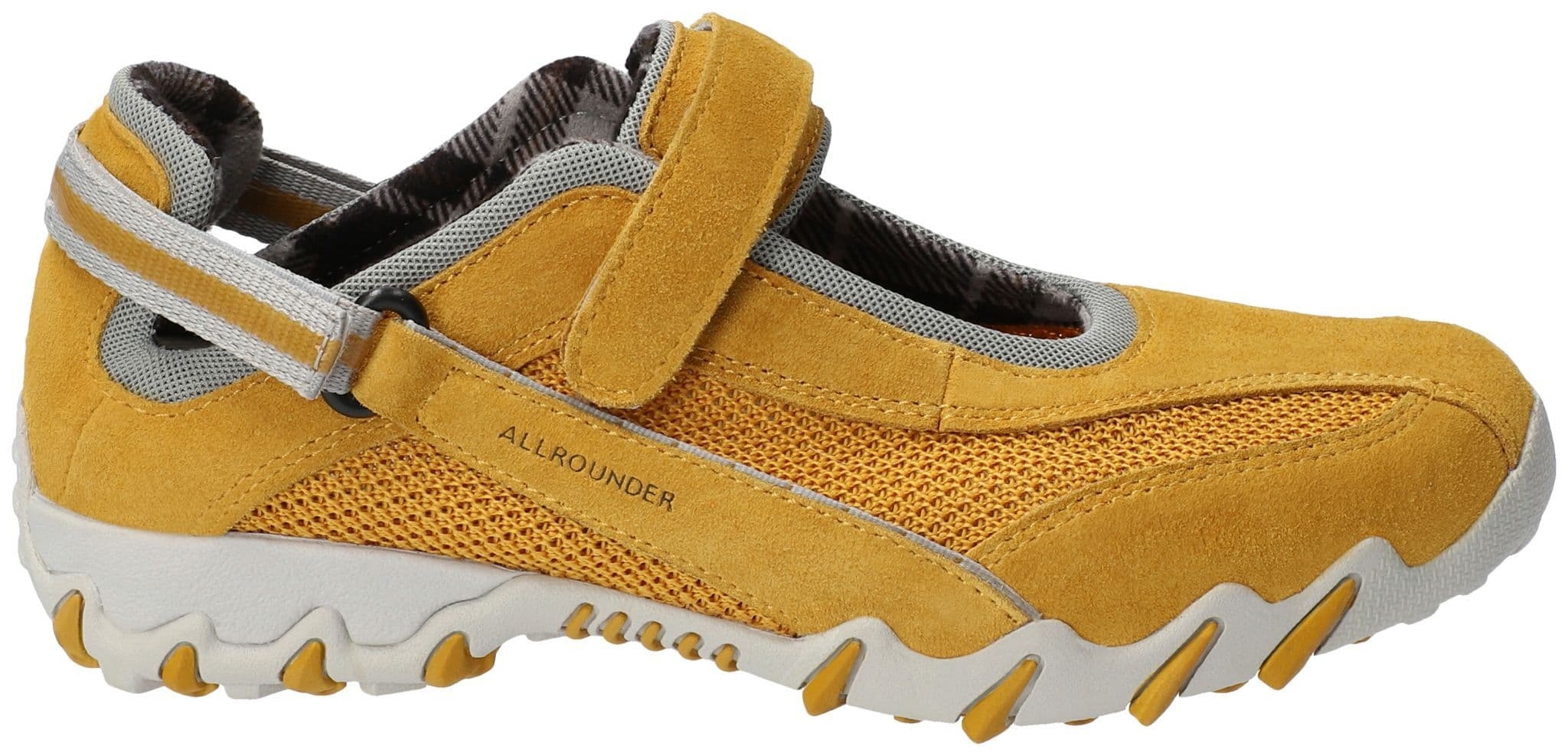 Allrounder by Mephisto Niro Women’s Walking Shoes – Sunflower Yellow – 8.5