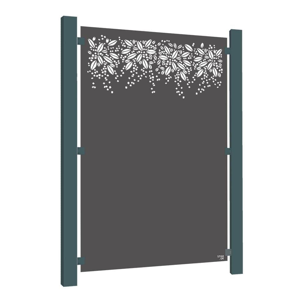 Starter Kit – 3 x Burst Powder Coated Garden Screening Panels – 1780mm x 1190mm – Fencing & Barriers – Fence Panels – Stark & Greensmith