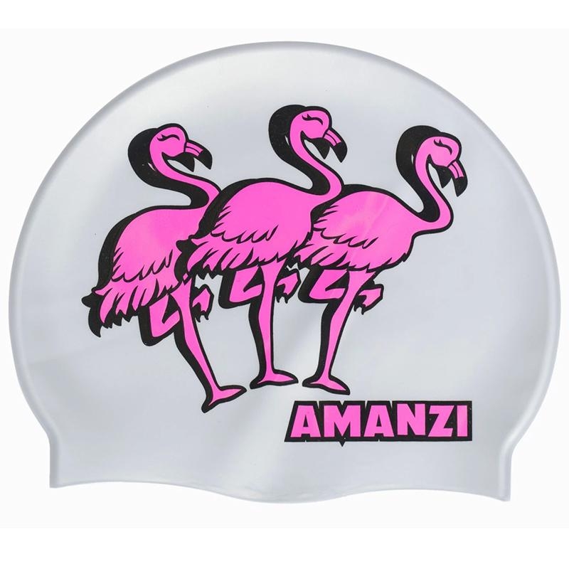 Amanzi – Flamingle Swim Hat One Size – Aqua Swim Supplies