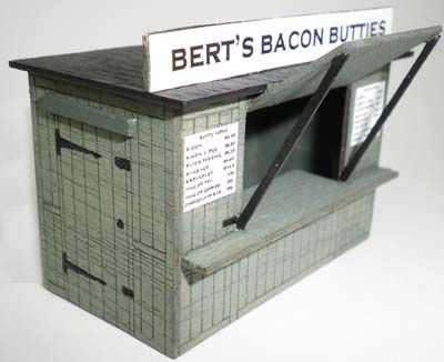 Ancorton Models OO Gauge Bacon Butty Hut Kit – # OOST3 – Model Hobbies