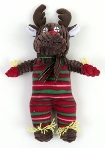 Animate – Reindeer Scarecrow Squeaky Dog Toy 36cm