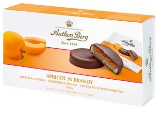 Anthon Berg Apricot In Brandy 220g – Confection Affection