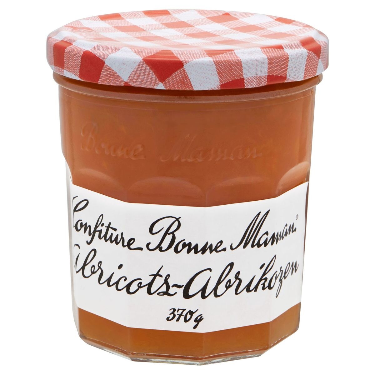 Confiture d’abricots – Apricot jam – glass jar – Bonne Maman, 320g – Chanteroy – Le Vacherin Deli