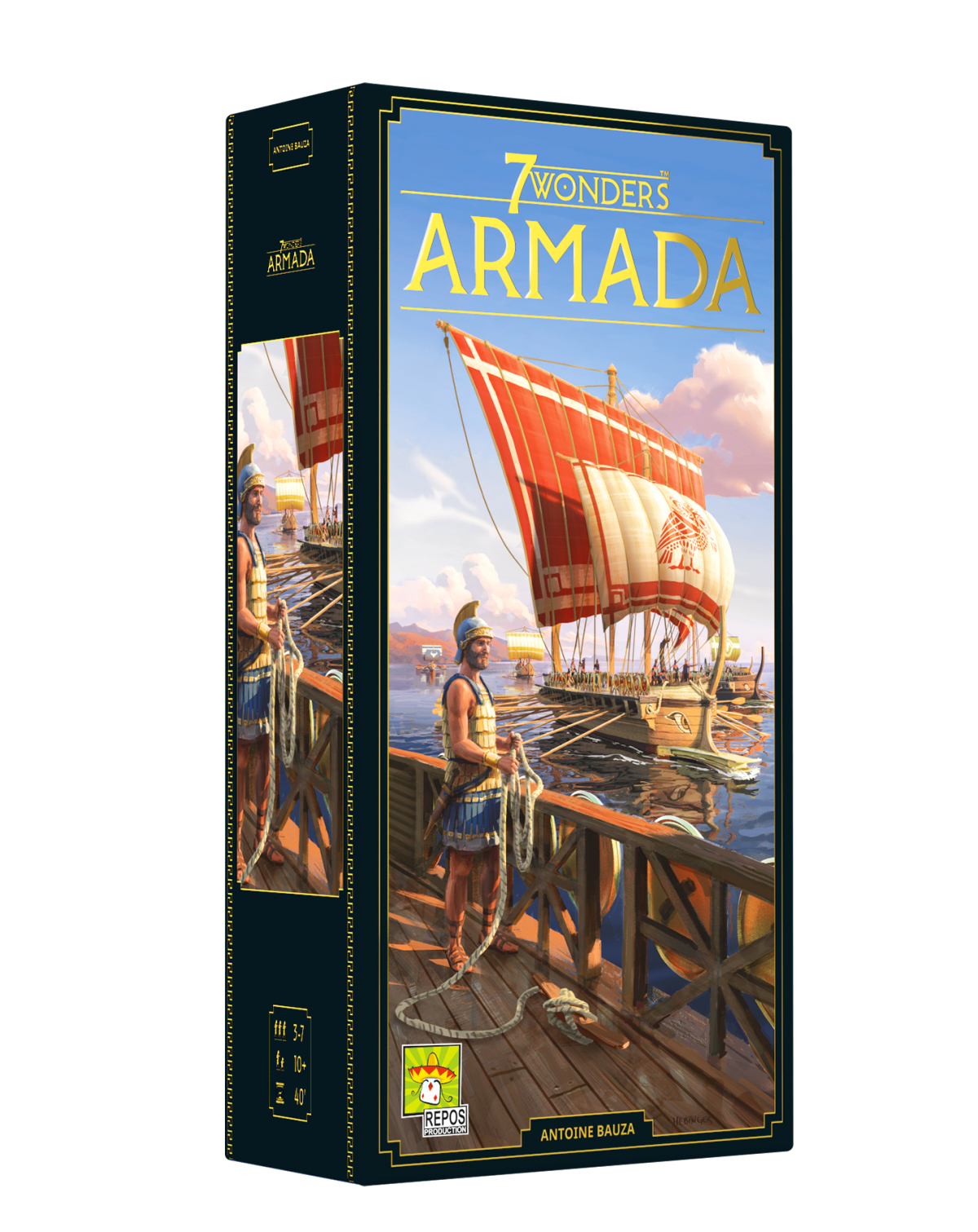 7 Wonders: Armada Expansion (2nd Edition) – Repos Production – Red Rock Games