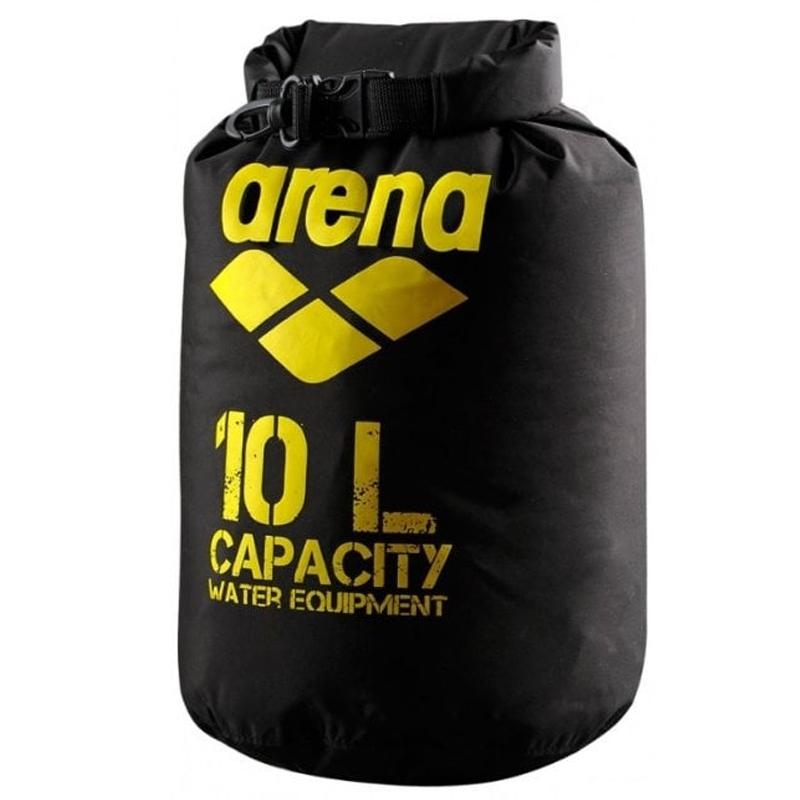 Arena – Dry Gym Bag – Black/Yellow One Size – Aqua Swim Supplies