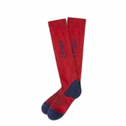 Ariat Ariattek Performance Socks – Navy/Red – One Size – Riding Socks – Saddlemasters Equestrian