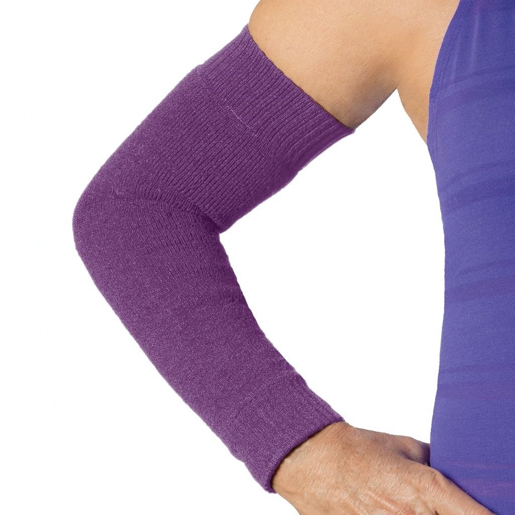 Full Arm Sleeves Regular/Heavy Weight to Prevent skin tears Purple – Limb Keepers