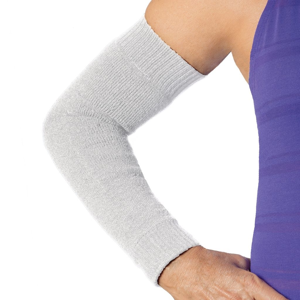 Full Arm Sleeves Regular/Heavy Weight to Prevent skin tears White – Limb Keepers