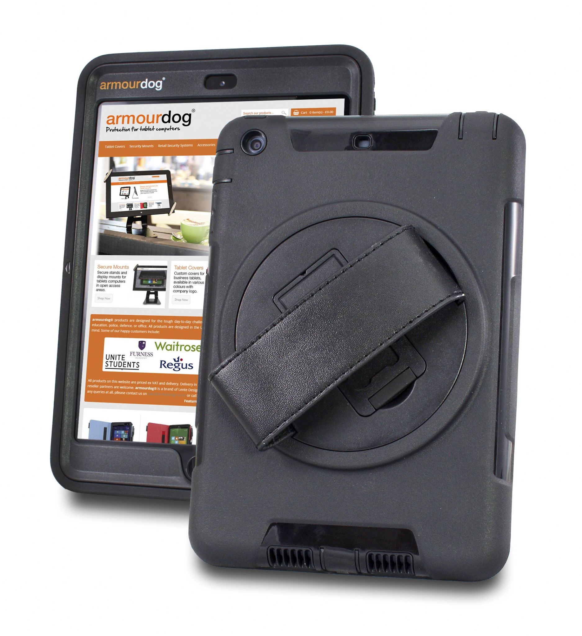 armourdog® rugged 360 grip case for the Apple iPad Mini & Mini 5 Incl. tempered glass screen