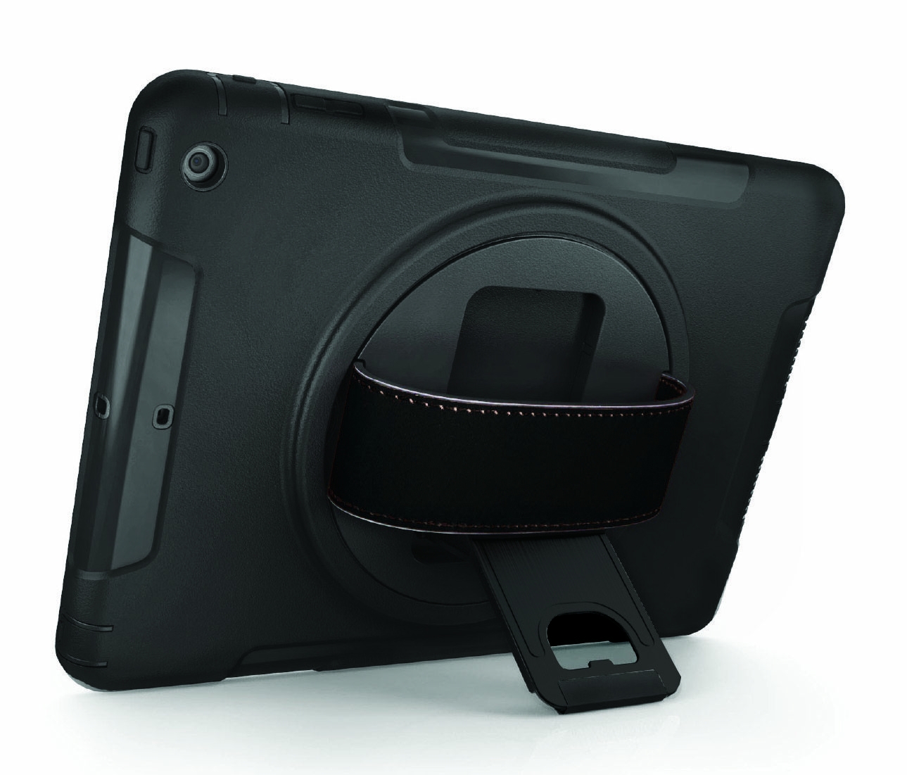 armourdog® rugged ‘360 grip case’ hand strap & tempered glass screen Apple iPad Pro 12.9″ v1/v2