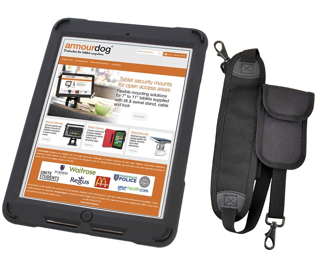 armourdog® rugged case iPad 10.2 & iPad Air & Pro 10.5 hand & shoulder strap