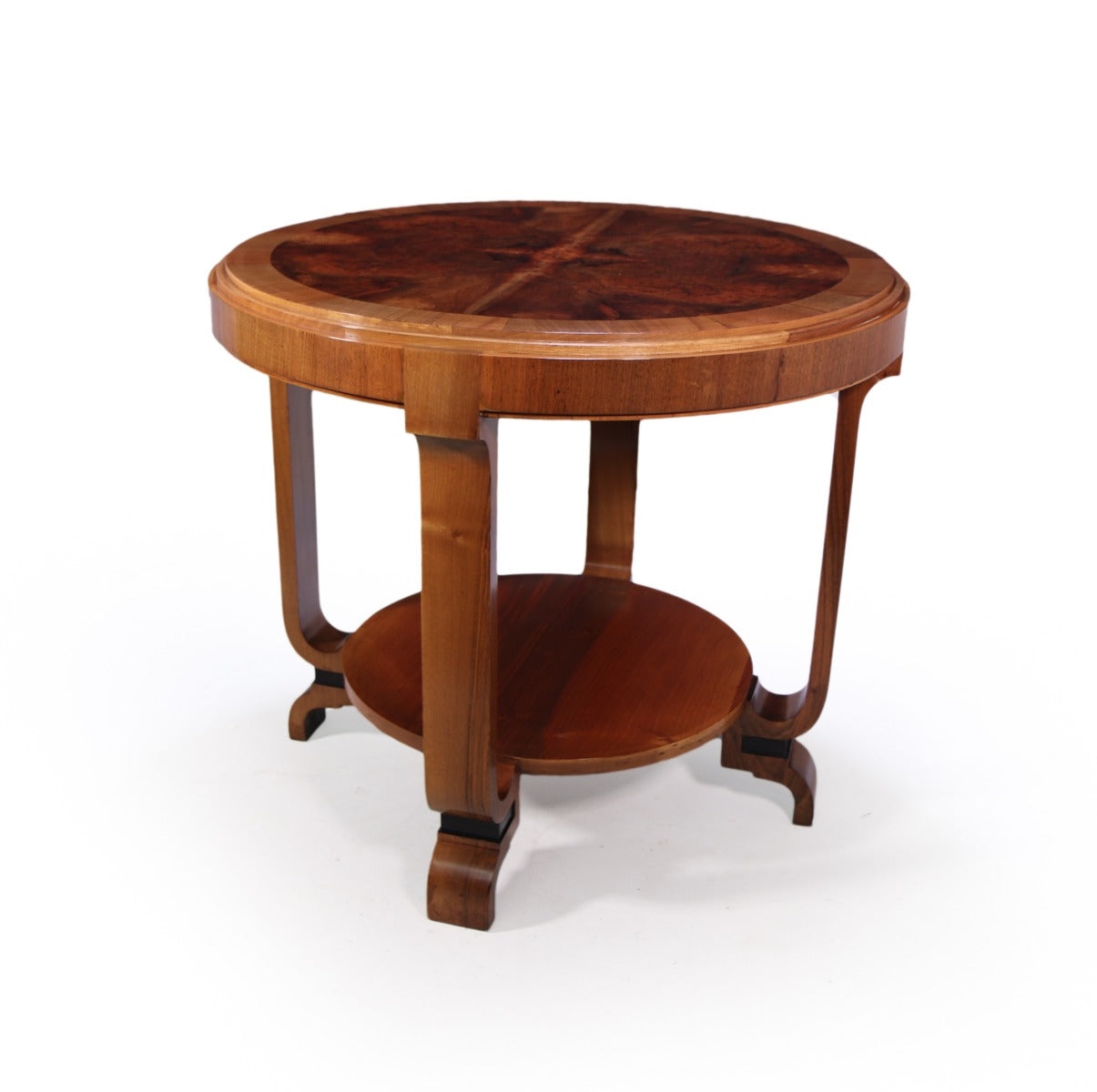 Original Art Deco Center Table in Walnut – The Furniture Rooms