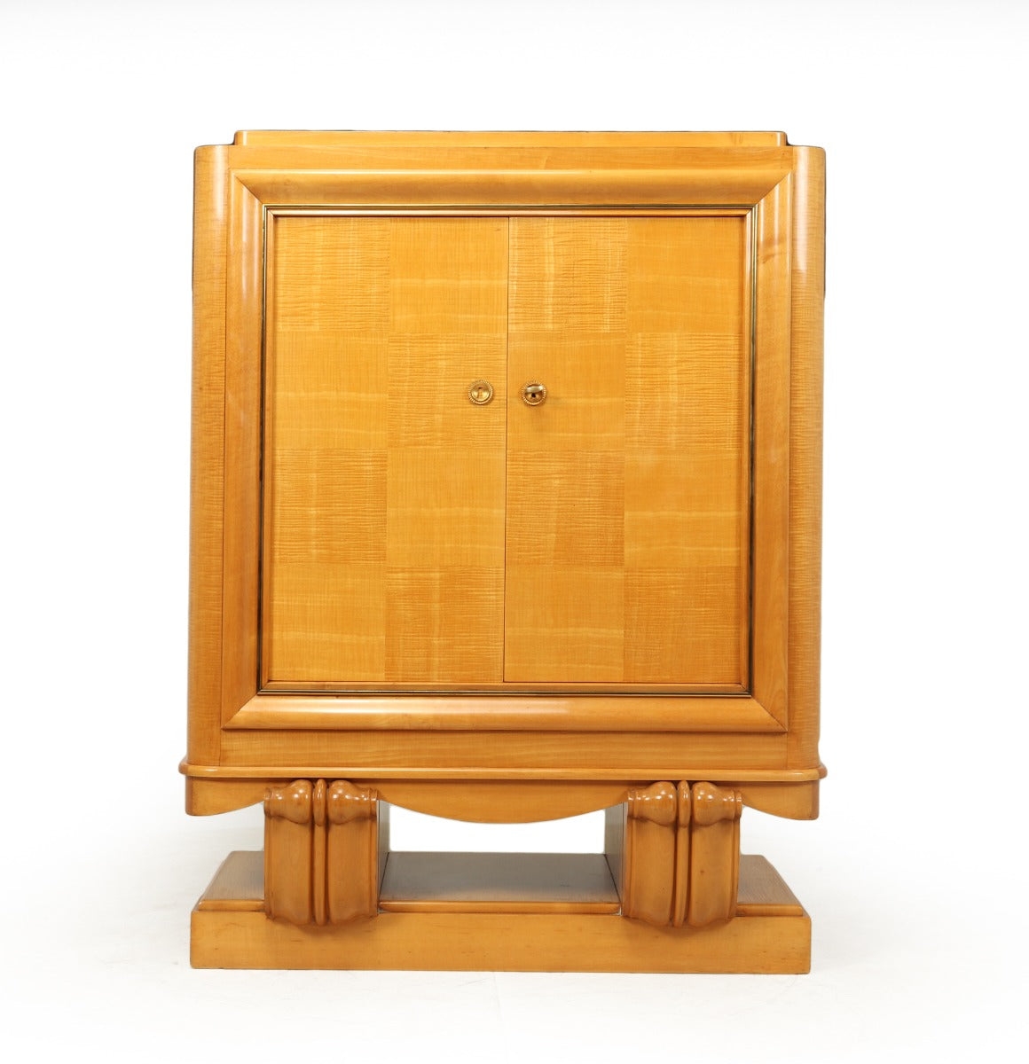 Art Deco Cocktail Cabinet in Sycamore – The Furniture Rooms
