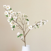 Luxury artificial white dogwood flower