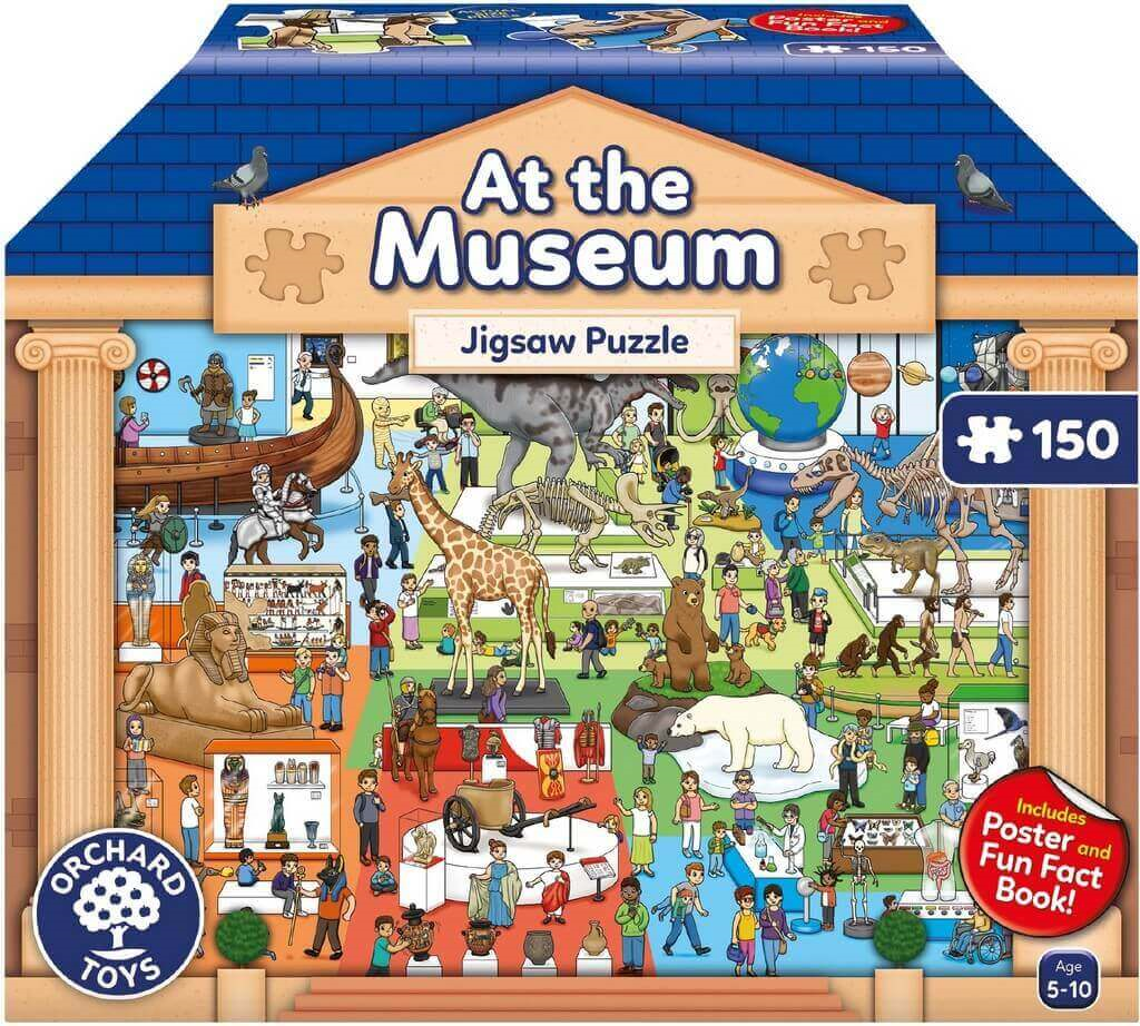 Jigsaw Puzzle At the Museum – 150 Pieces – Orchard Toys – The Yorkshire Jigsaw Store