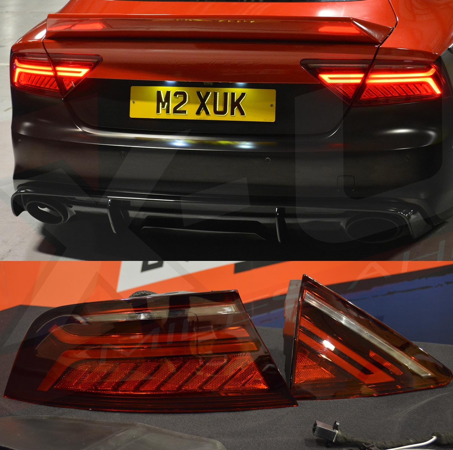 Audi A7 2011-2015 Dynamic Led Tail Lights Rear Lamps Assemblies – X-UK Ltd