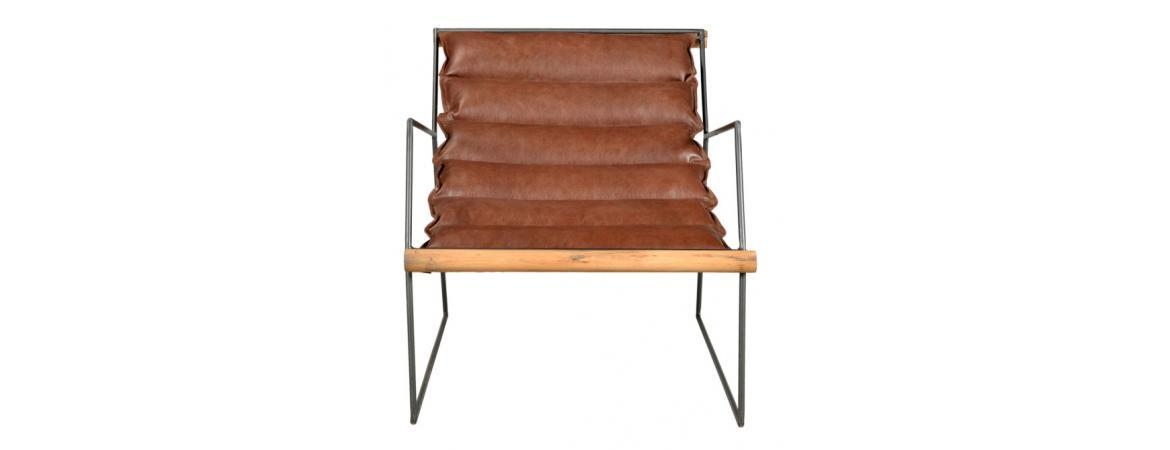Leather One Seater Sofa