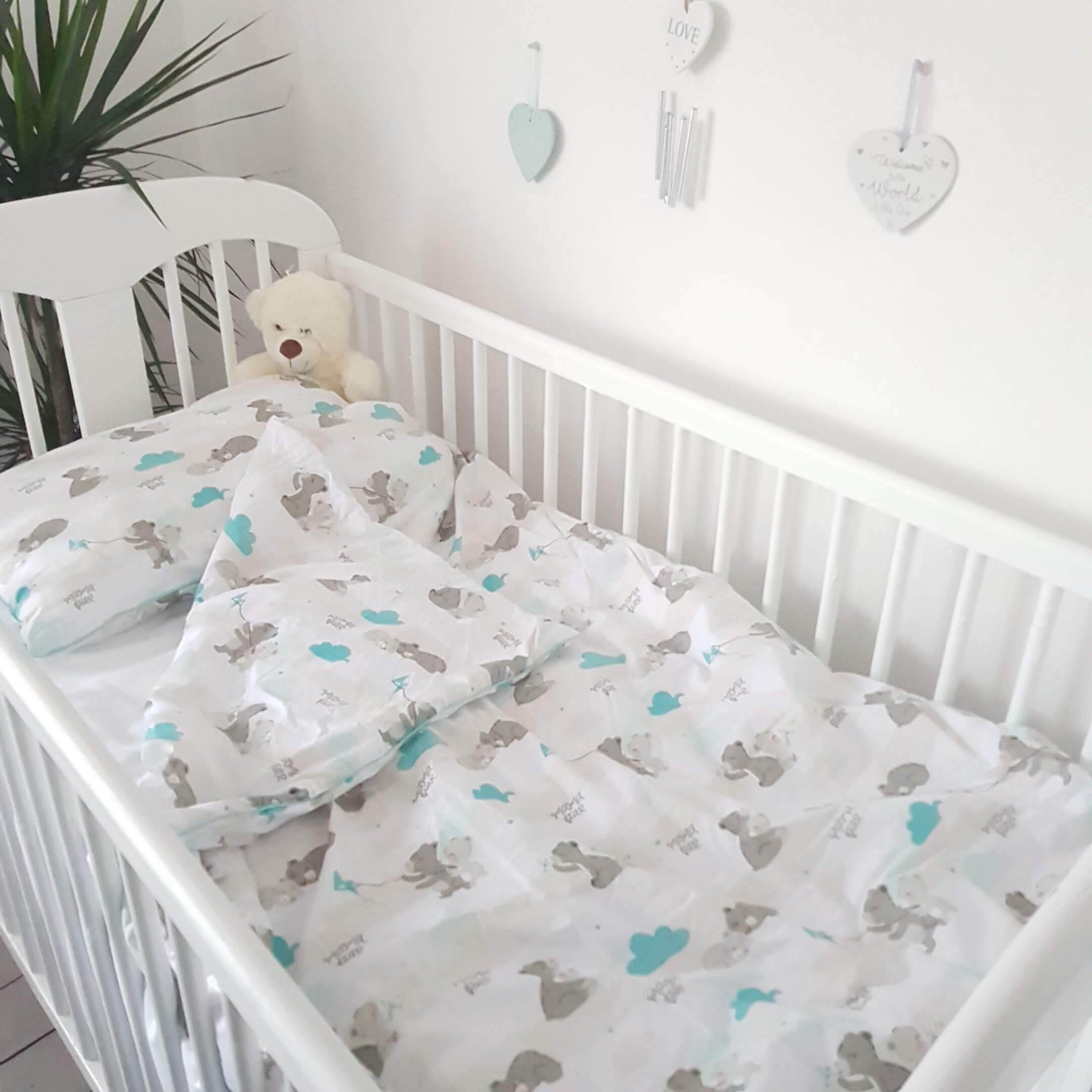 Toddler Coverlet & Pillow Set Mama Bear – evCushy