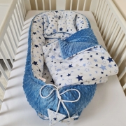 Sleeping Pod XL 5Pc’S Set – Midnight Stars – evCushy – evCushy