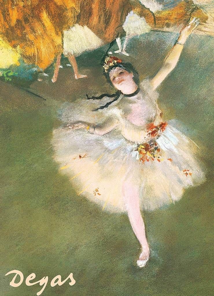 Jigsaw Puzzle Ballerina by Edgar Degas – 1000 Pieces – Eurographics – The Yorkshire Jigsaw Store