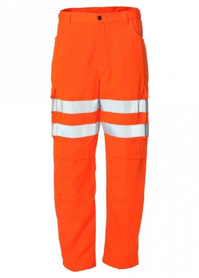 Ballyclare High Visibility Lightweight Trousers – Regular – 50 – High Visibility – PPE – Taft Safety Store