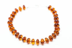 Adult Amber Bead Bracelet – 190mm