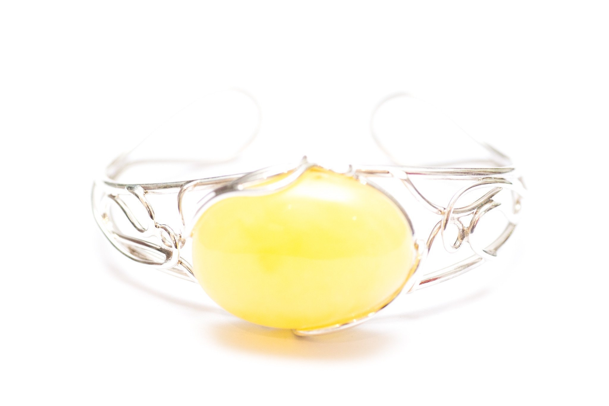 Butterscotch Amber Bangle