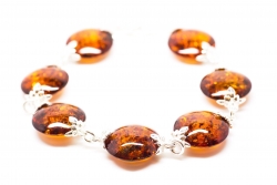 Round Pastille Amber Bracelet – Amber