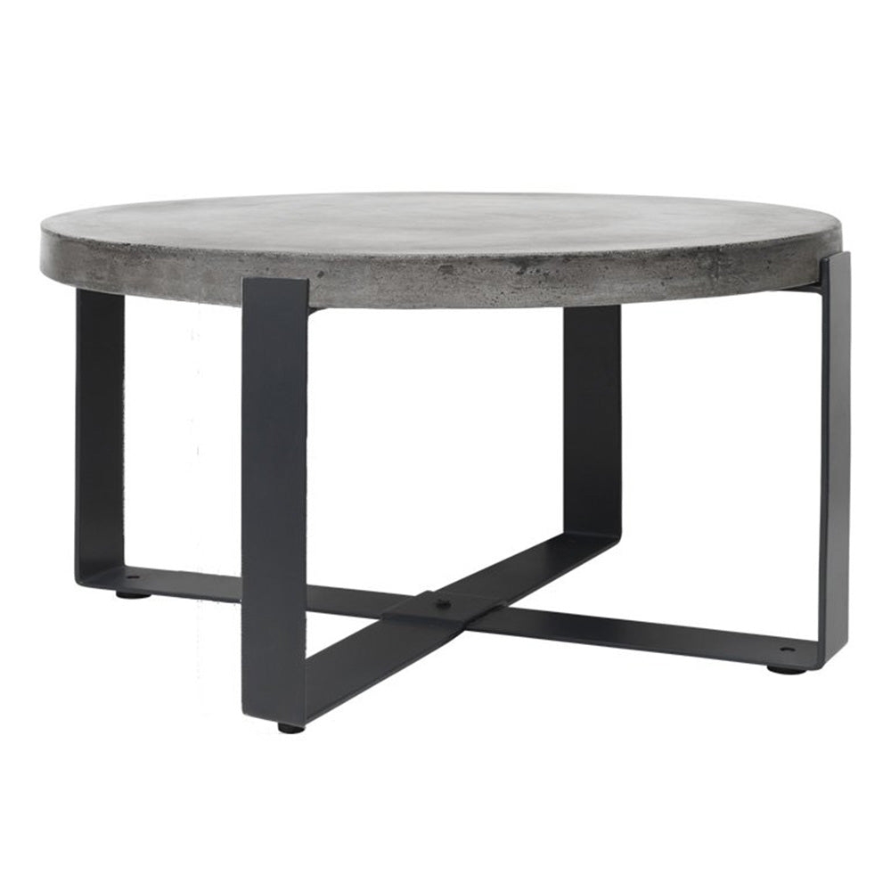 Barbican concrete side table short | The Design Yard