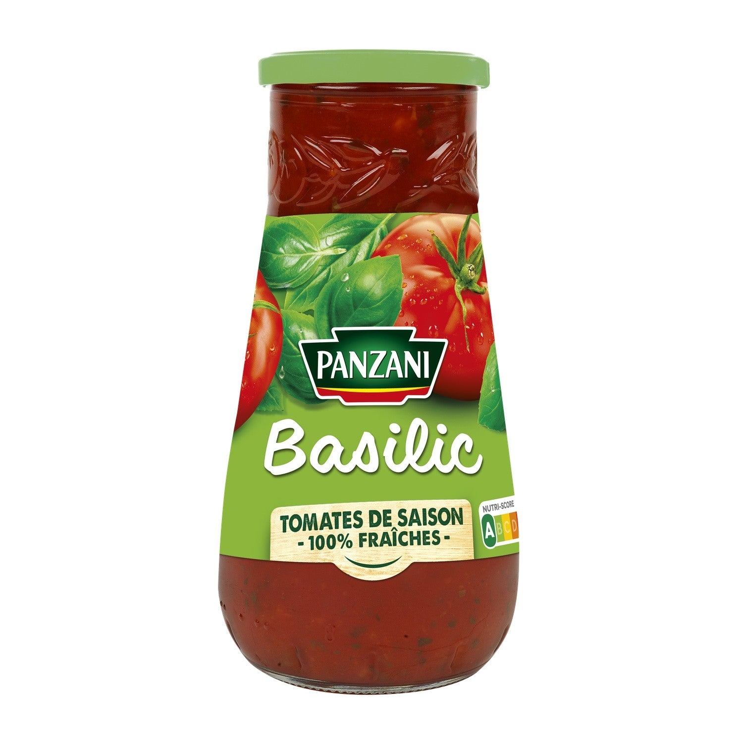 Sauce tomate et basilic bocal – Basil sauce – glass bottle – Panzani, 210g – Chanteroy – Le Vacherin Deli